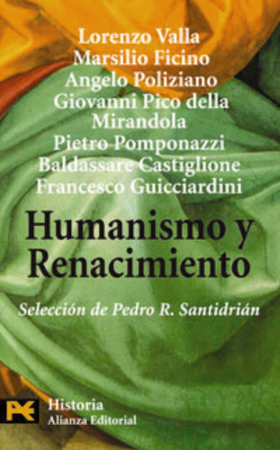 Libro Humanismo Y Renacimiento De Varios Alianza