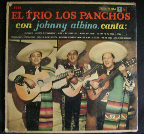 Trio Los Panchos Con Johnny Albino-lp Vinilo 