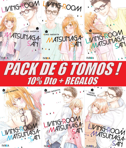 Living Room Matsunaga San Tomos 1 A 6 + Postales + Manga Bag