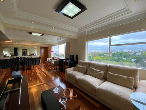 Imagem 6 de 15 de Moema - Apartamento Reformado Com 02 Vagas! - 4408-1