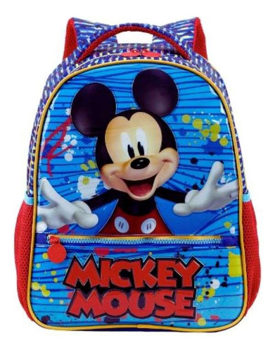 Mochila Costas M Escolar Infantil Mickey Mouse Disney