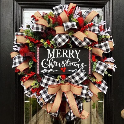 Coronas De Navidad For Puerta Delantera Corona De Navidad