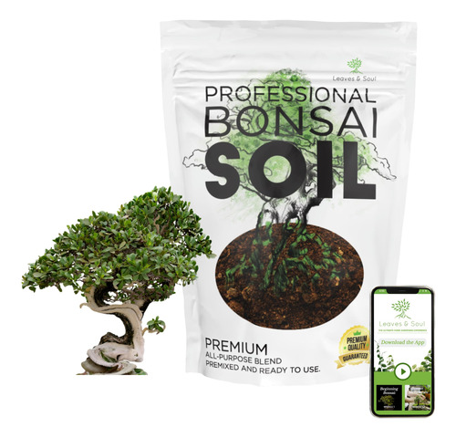 Bonsai Soil Premium Mezcla Para Todo Uso | Premezclado Listo