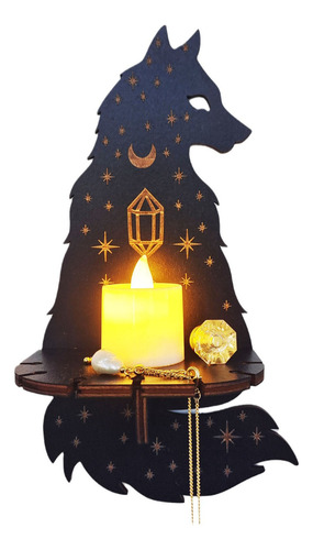 Nuevo Expositor De Candelabro De Madera Para Manualidades, A