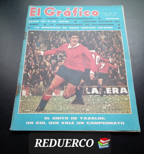 El Gráfico 2651 Yazalde García Veiga Tarabini 28/7/1970 (Usado)