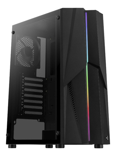 Imagem 1 de 7 de Gabinete Gamer Aerocool Mecha Iv Rgb - Lacrado