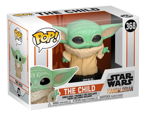 Boneco Funko Pop Star Wars Baby Yoda The Child 368 Original