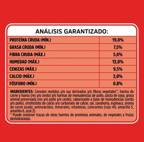 Imagen 3 de 4 de Croqueta Purina Campeon Carne Vegetales Adulto 30 Kilos Pac