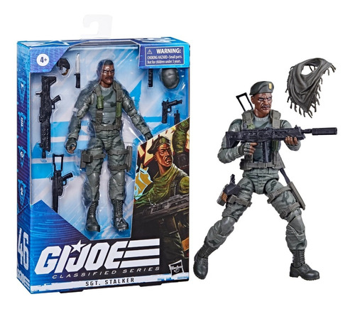 Sargento Stalker G.i. Joe Classified Series Collection #46