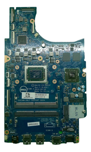 G89k3 Motherboard Dell Inspiron 15 5565 Amd La-d803p Ddr4