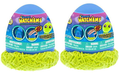 Juego De 2 Figuras De Mashems Hatchems  Crack And Hatch .