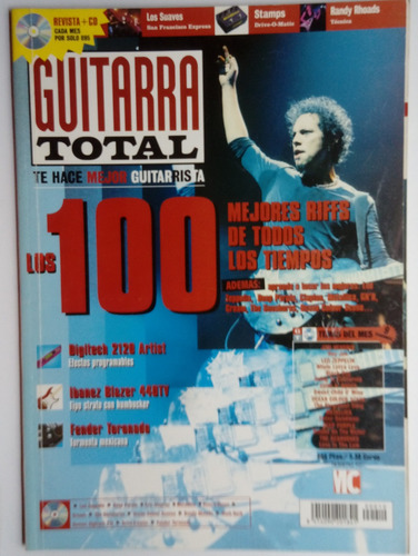 Revista Guitarra Total Número 10 Con Cd (Usado)