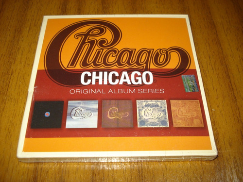 Box Cd Chicago / 5 Albumes  (nuevo Y Sellado) Slim Cd