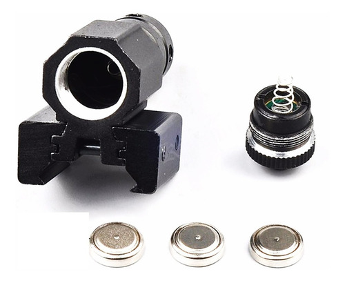 Imagen 5 de 8 de Mira Láser Mini Para Riel Picatinny 11 Y 20mm