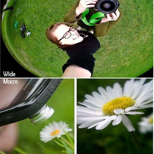 Lente Gran Angular Inteligente Blue Clip-on 180 Fisheye