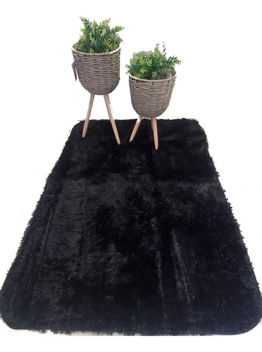 Alfombra Gigante De Pelo Corto Suave 90cm*140cm Premium