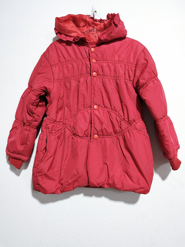 Campera Puffer Con Polar Interior Impecable