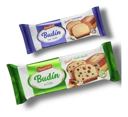 Budín Condesa 170gr Promo (pack X3un) - Barata Lagolosineria