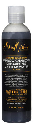 Jabón Negro Africano De Shea Moisture Agua Micelar Desinto.