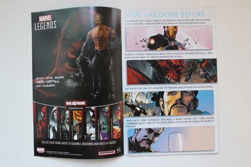 2016 Cómic Superior Iron Man #1 Hasbro Custom Edition (Usado)