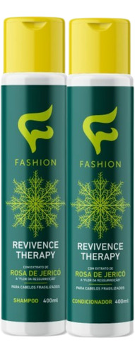 Kit Shampoo 400ml + Condicionador 400ml Revivence Therapy