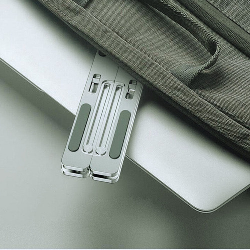 Soporte Para Macbook Base Notebook Aluminio Vertical Laptop
