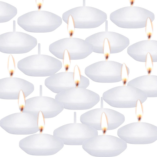 20 Centros De Mesa De Velas Flotantes, Velas Flotantes Sin P