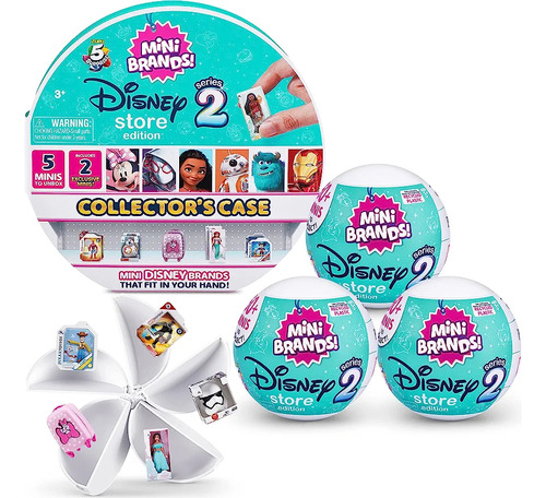Mini Brands Disney Store Serie 2 (coleccionador + 3 Esferas)