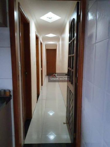 Imagem 6 de 15 de Sobrado À Venda, 97 M² Por R$ 328.600,00 - Parque São Vicente - São Vicente/sp - So0134