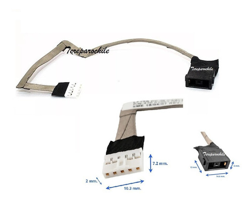 Lenovo Pin Carga Power Jack Flex 2-14 Flex 2-15 15d 14d