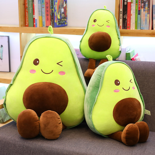 Zl Almohada De Aguacate - 40 Cm Y 0,31 Kg - Peluche