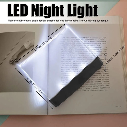 Libro De Luz Para Leer En La Cama Por La Noche Portátil Blanco Neutro