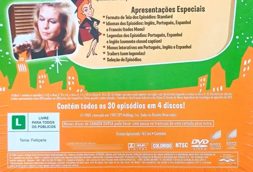 Dvd A Feiticeira 6a Temporada - Box Com 4 Discos Lacrado