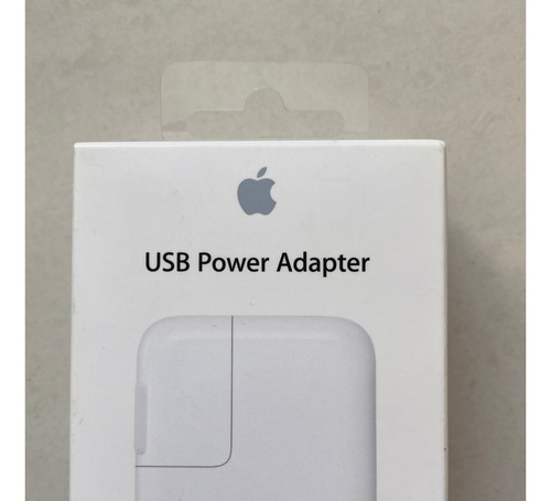 Cubo Cargador Apple 12w iPhone iPad Producto 100% Genuino