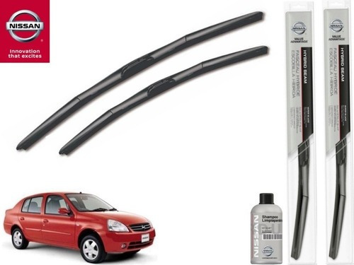 Par Plumas Wipers Limpiabrisas Nissan Platina 2002