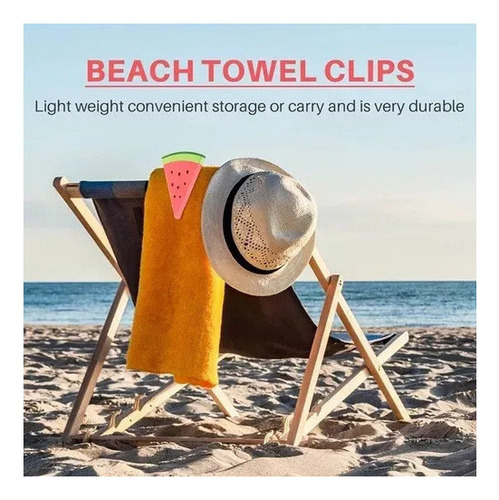 S 6 Pinzas Decorativas For Toallas De Playa