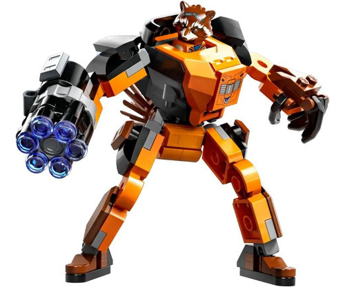 Lego Marvel Vengadores Armadura Robotica De Rocket Cantidad De Piezas 98
