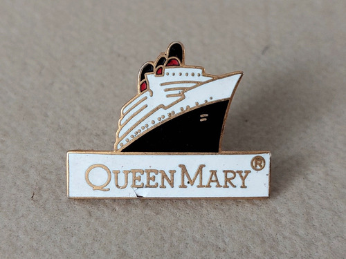 Pin Antiguo Del Barco Queen Mary