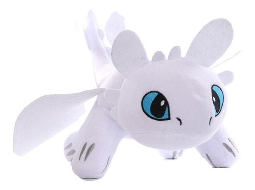 Banguela 23cm Pelucia Furia Da Luz Treinar Dragão Plush F2