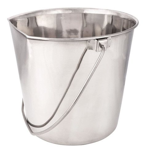 Proselect Stainless Steel Flat Sided Pet Pail