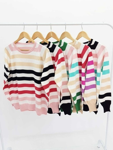 Sweater Mujer Bremer Manga Larga 