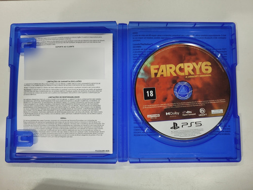 Ps5 Far Cry 6 Físico Ps5 Far Cry 6 Midia (Usado)