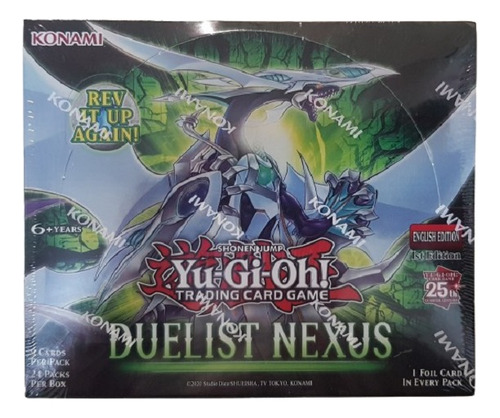 Yugioh! Yu-gi-oh! Duelist Nexus Caja Con 24 Sobres En Ingles