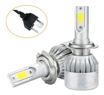 Comprar Lámparas Luces Cree Led Auto H4  H7 6000k 8000l Precio Par 