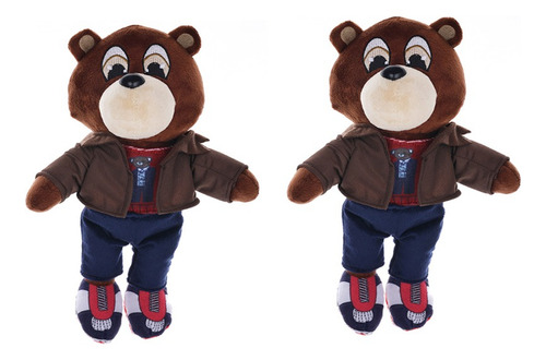 2pc Kanye Oso De Peluche Regalo De Juguete Para Niños 2023