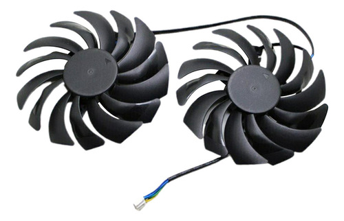 2x Pc 92mm 4 Pines Tarjeta Gráfica Fans 25dba Para Msi