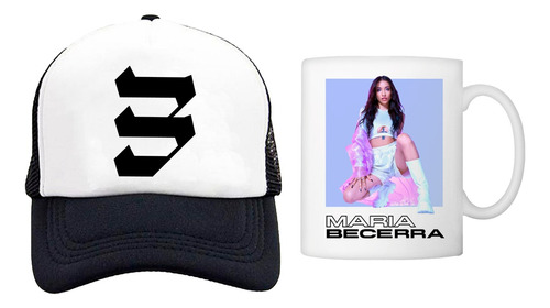 Gorra Maria Becerra Y Taza Mb