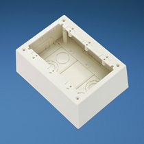 Panduit 3-gang Caja Derivacion Hebilla Color Blanco