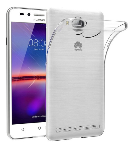 Funda Para Huawei Y3 Ii Tpu 100% Transparente Antishock