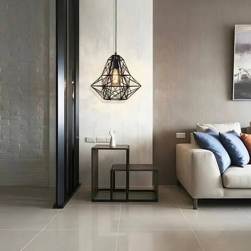 Lustre Pendente Ovni Aramado